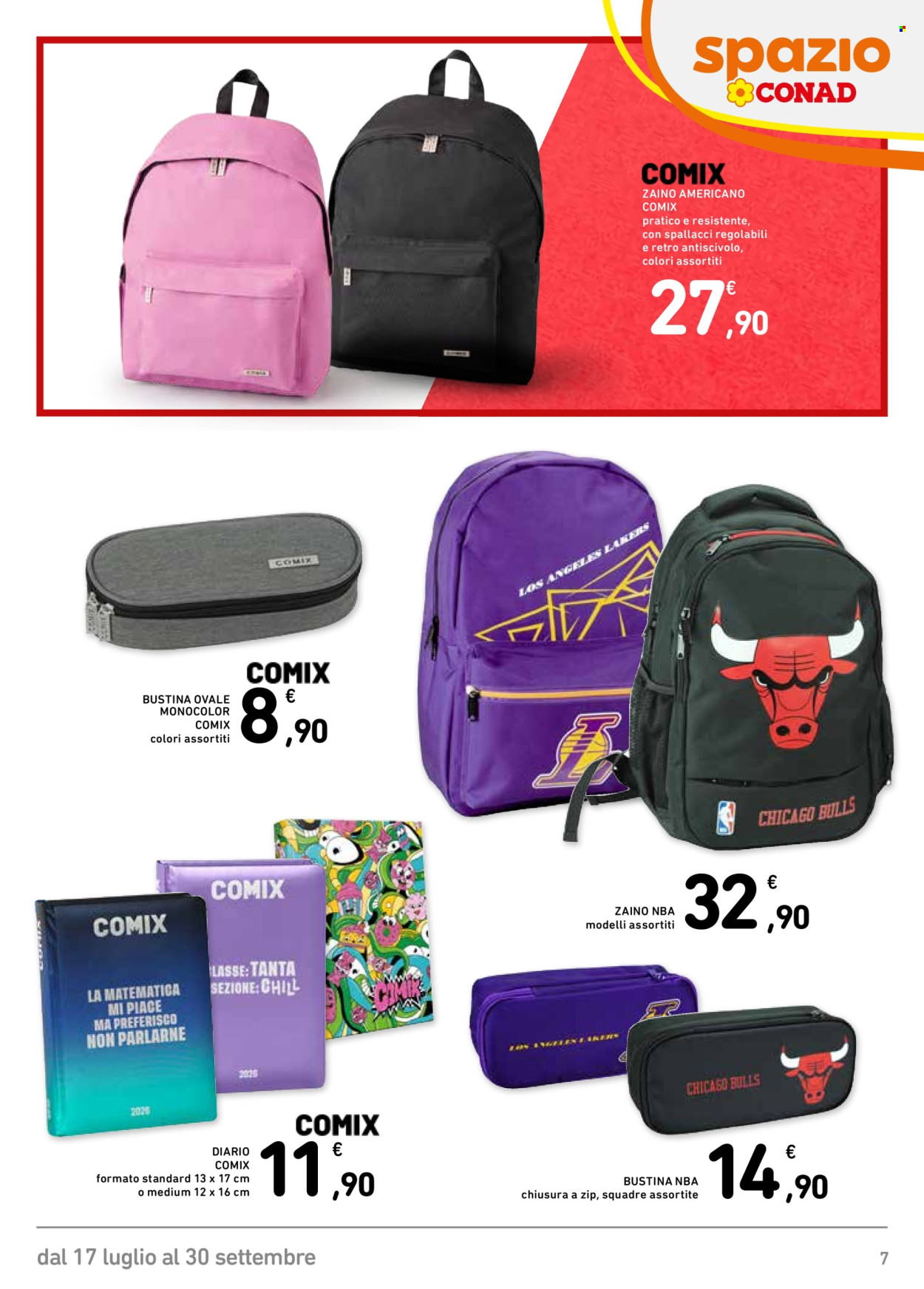 Leták Spazio Conad - 17.7.2026 - 30.9.2026. Strana 7