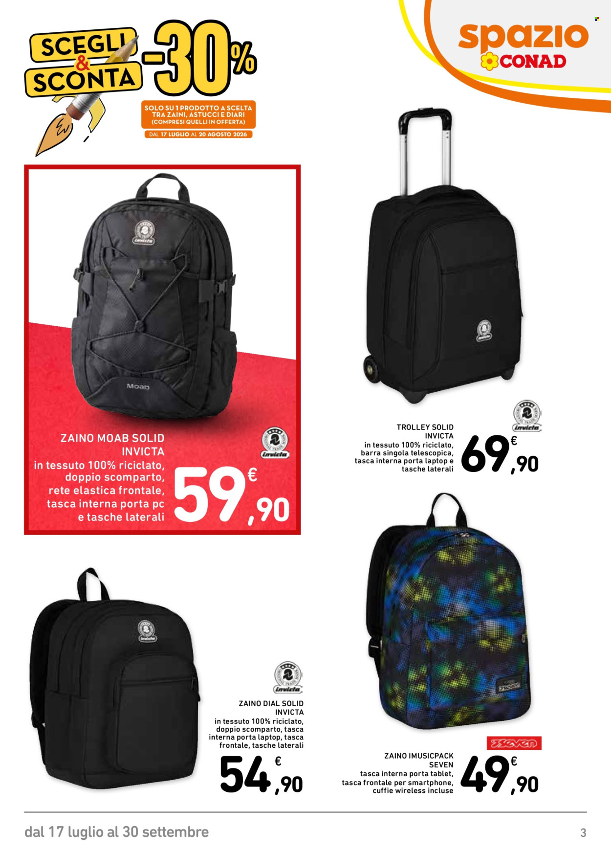 Leták Spazio Conad - 17.7.2026 - 30.9.2026. Strana 3