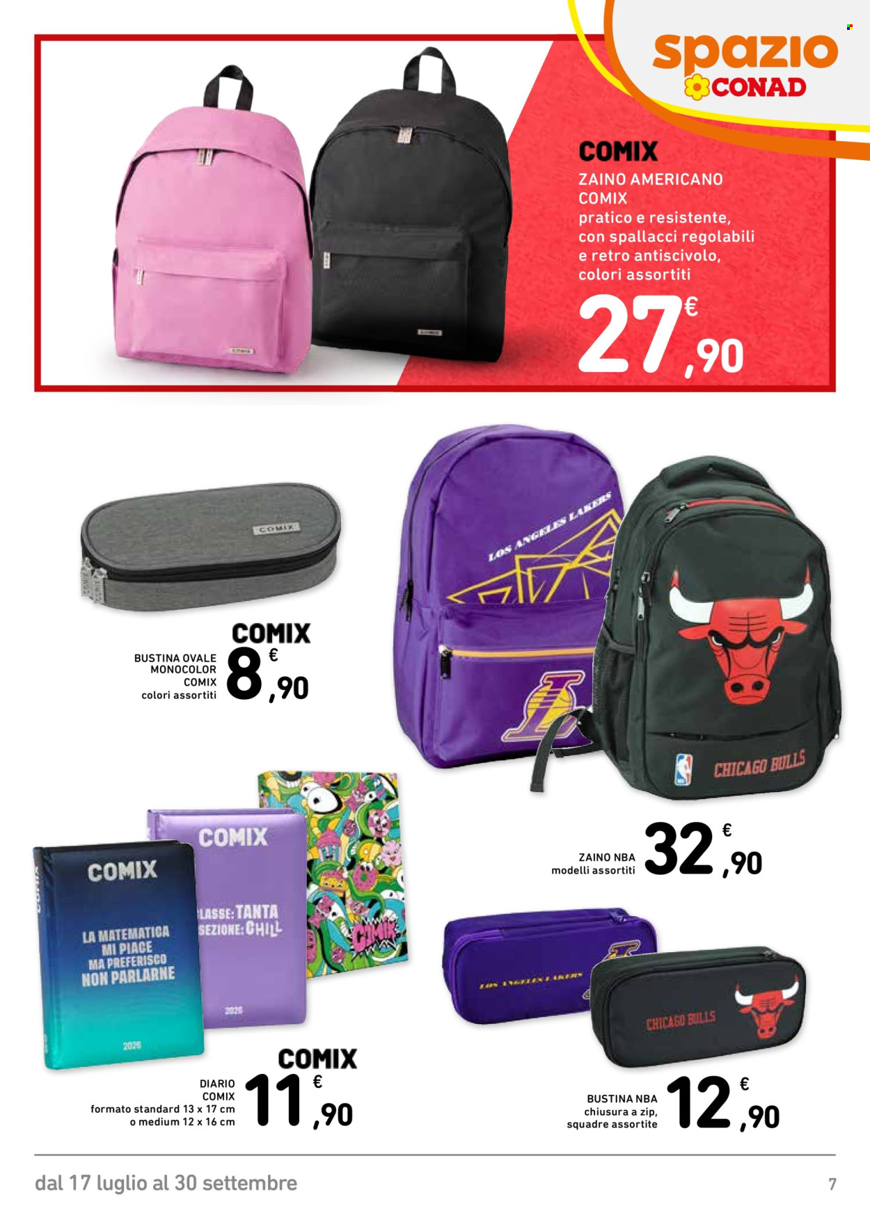 Leták Spazio Conad - 17.7.2026 - 30.9.2026. Strana 7