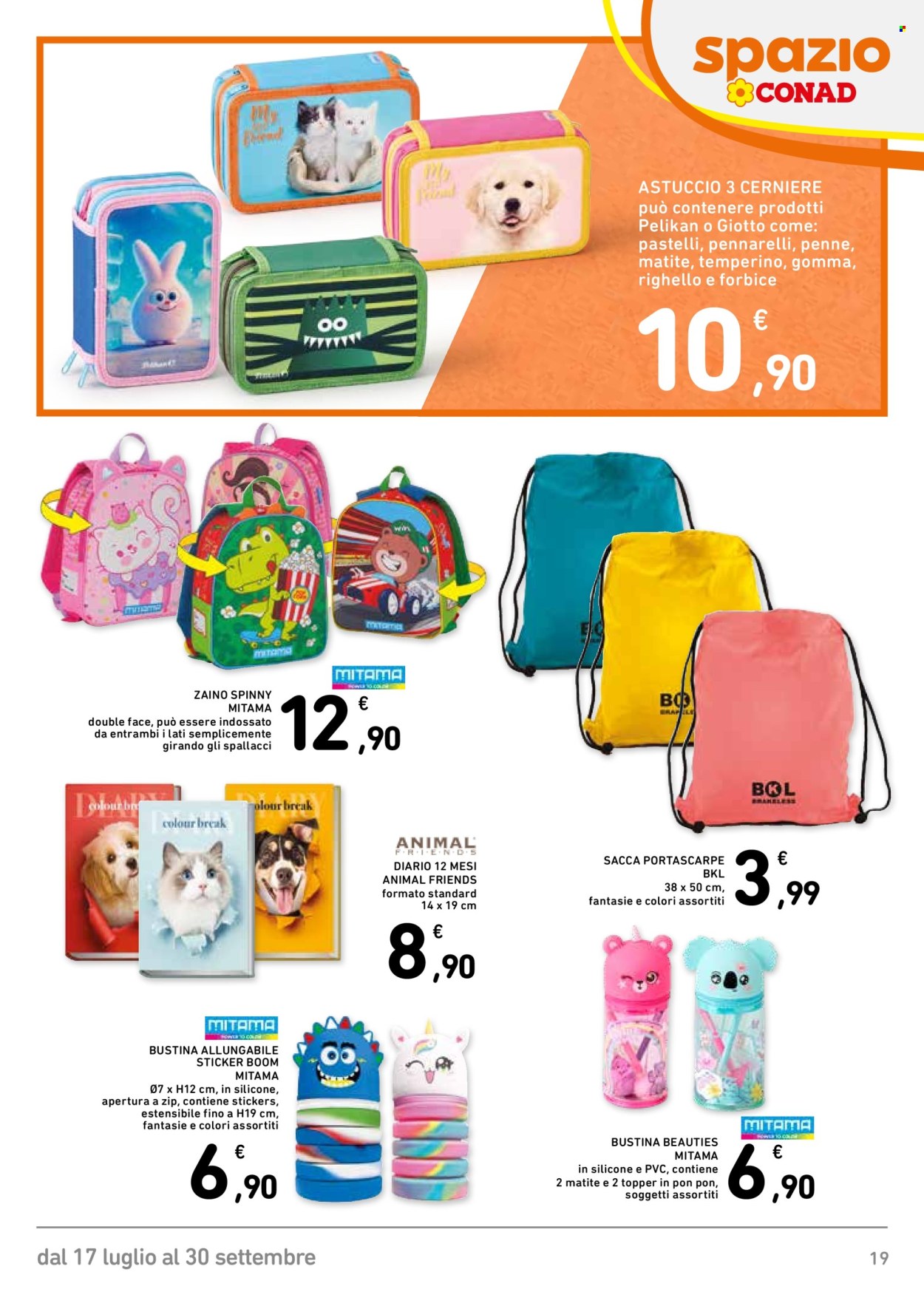 Leták Spazio Conad - 17.7.2026 - 30.9.2026. Strana 19