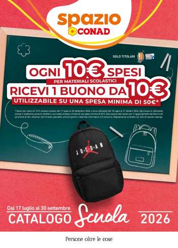 Volantino Spazio Conad - 17/7/2026 - 30/9/2026.