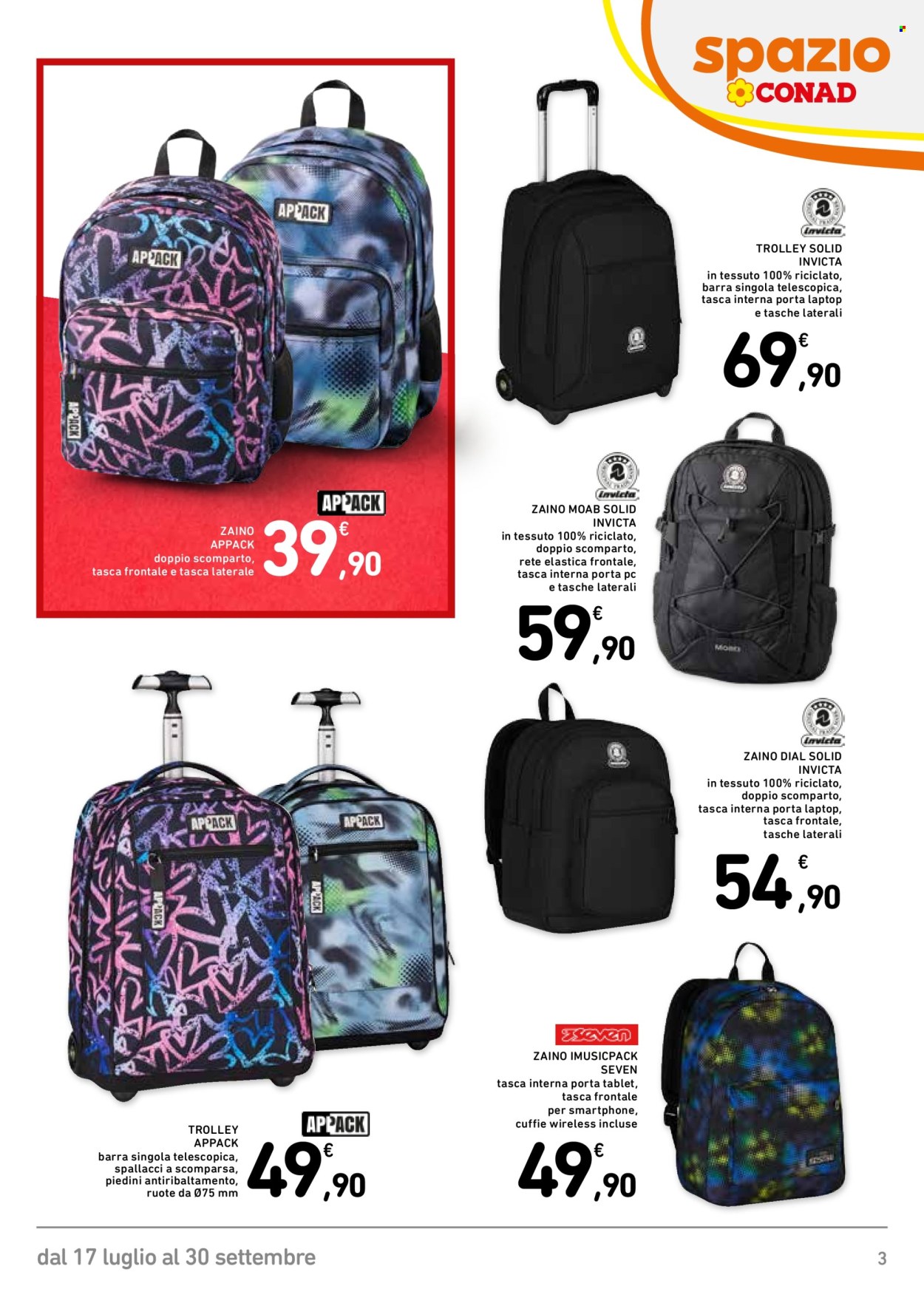Leták Spazio Conad - 17.7.2026 - 30.9.2026. Strana 3