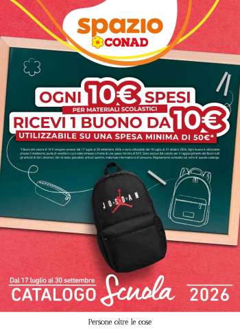 Volantino Spazio Conad - 17/7/2026 - 30/9/2026.