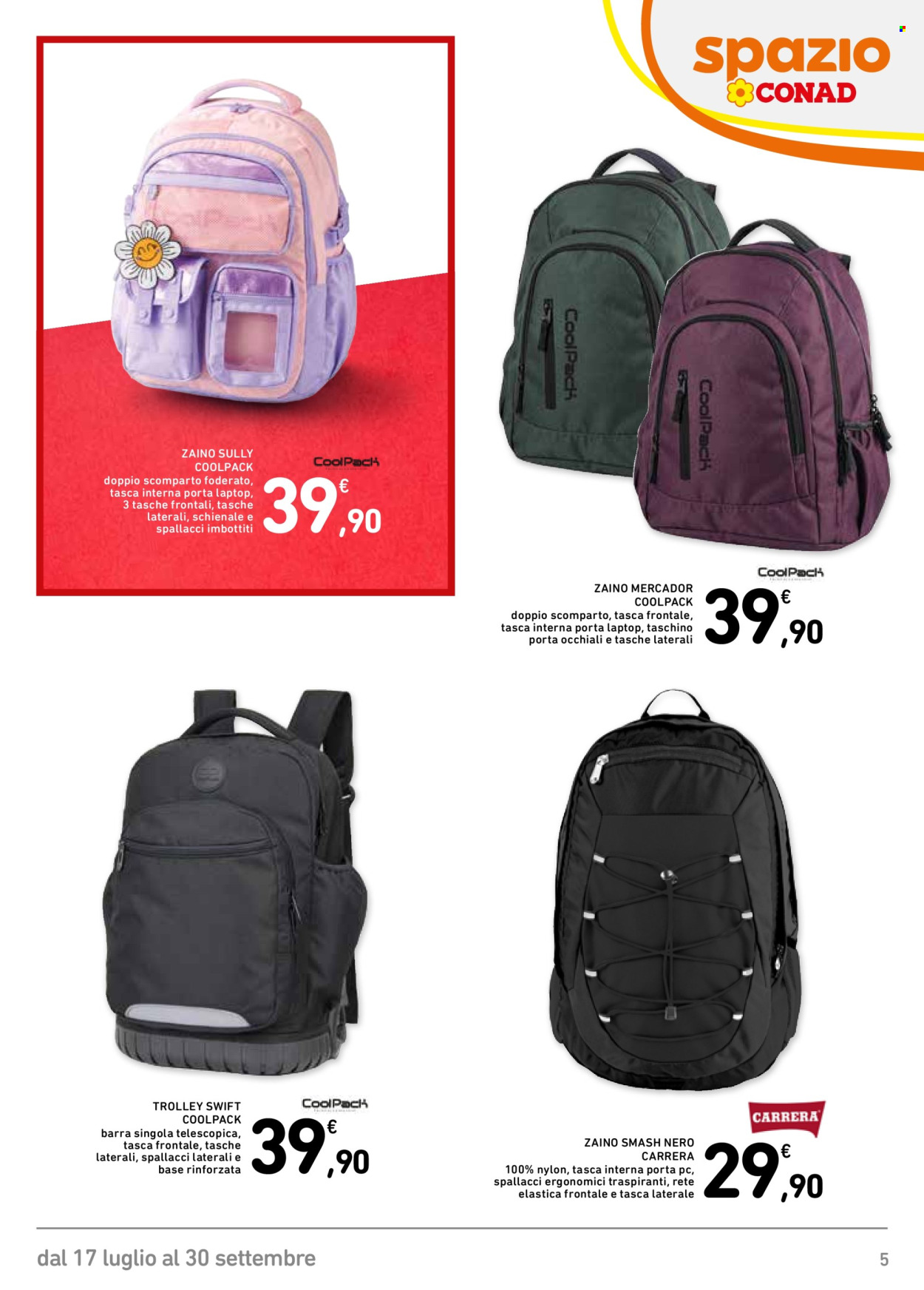 Leták Spazio Conad - 17.7.2026 - 30.9.2026. Strana 5