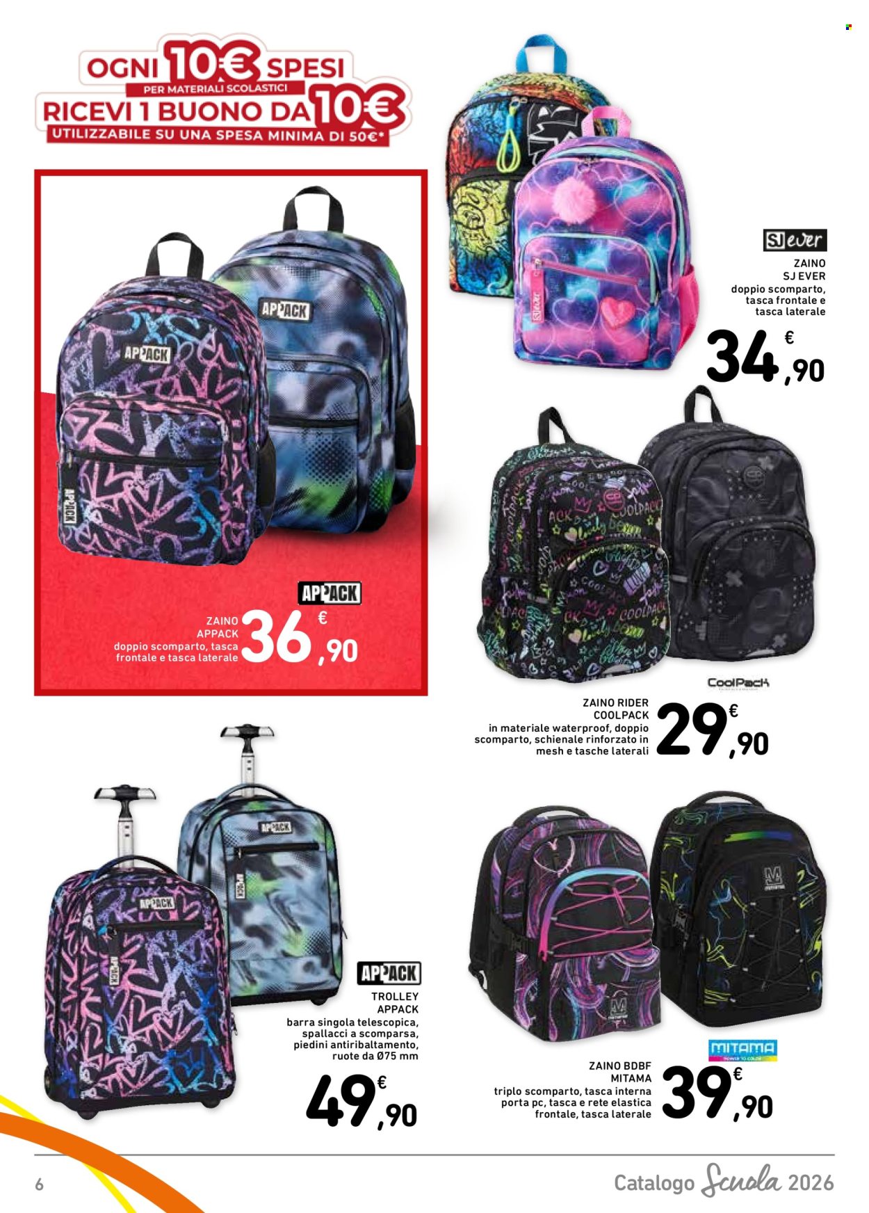 Leták Spazio Conad - 17.7.2026 - 30.9.2026. Strana 6