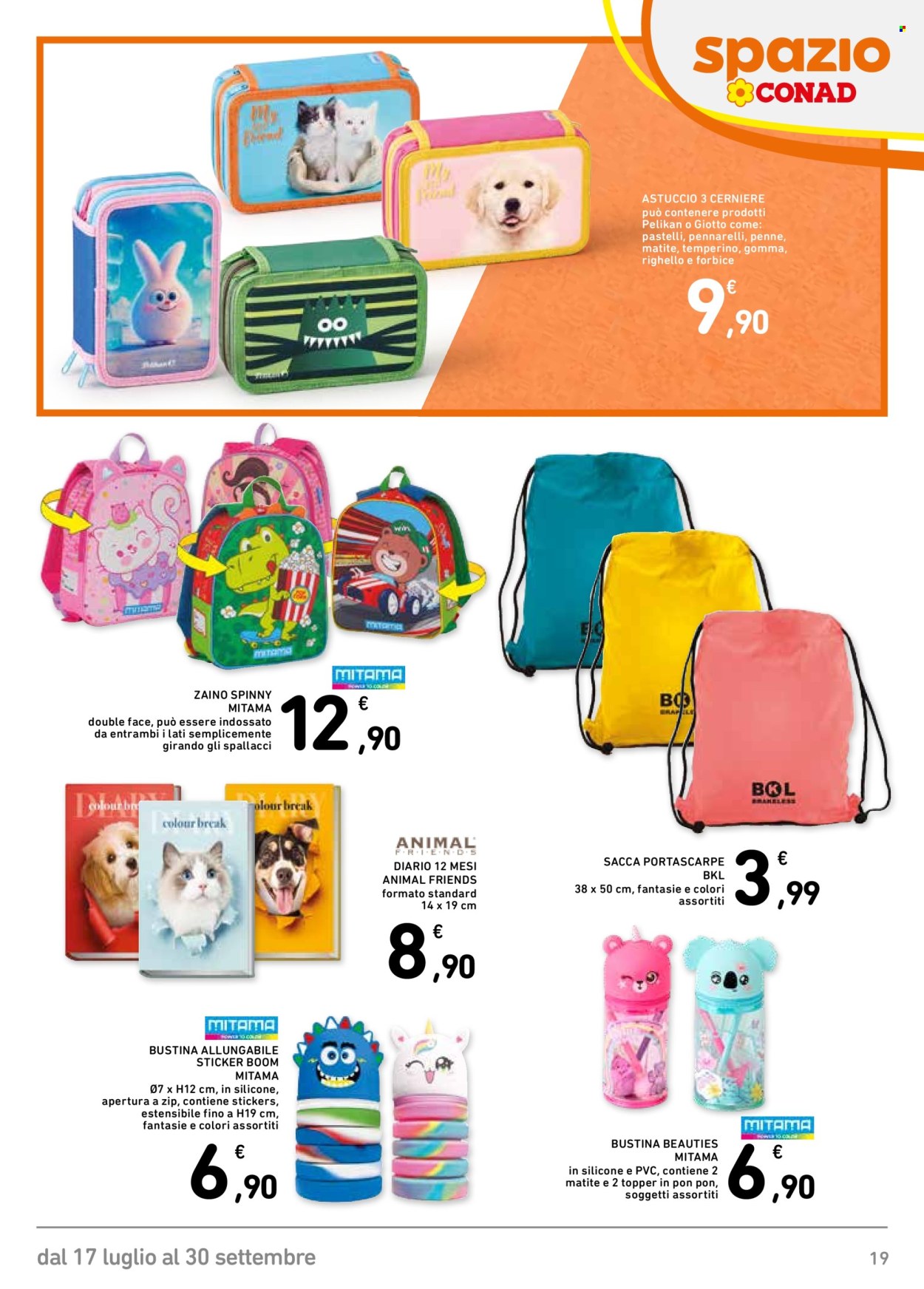 Leták Spazio Conad - 17.7.2026 - 30.9.2026. Strana 19