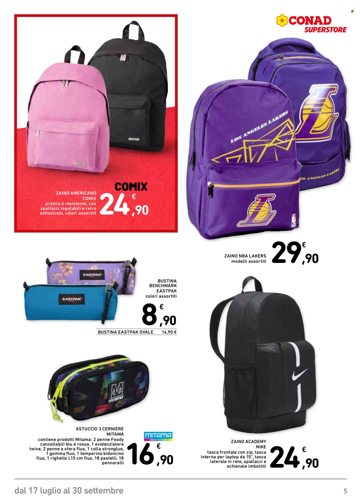 Volantino Conad Superstore - 17/7/2026 - 30/9/2026. Pagina 5