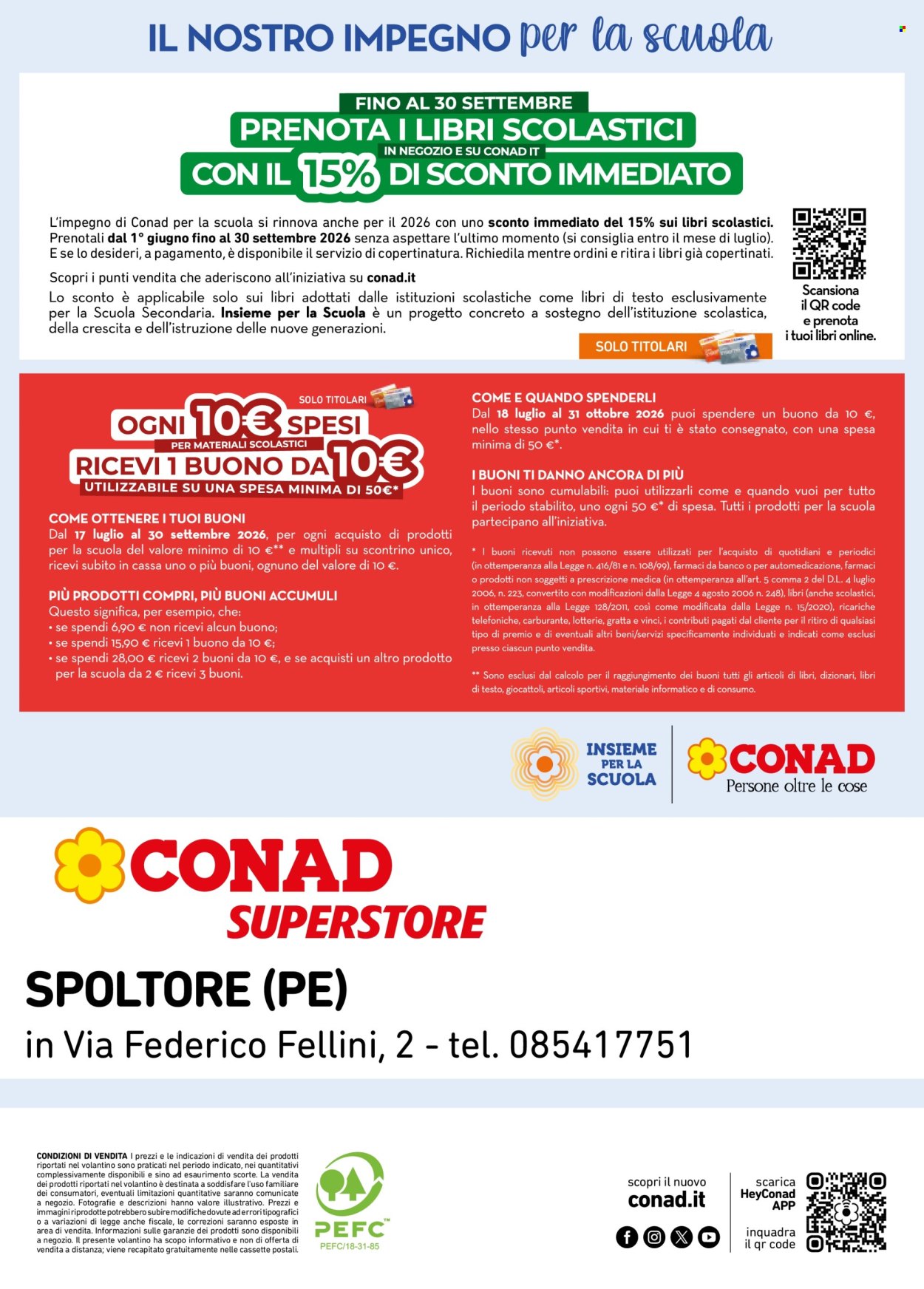 Volantino Conad Superstore - 17/7/2026 - 30/9/2026. Pagina 12