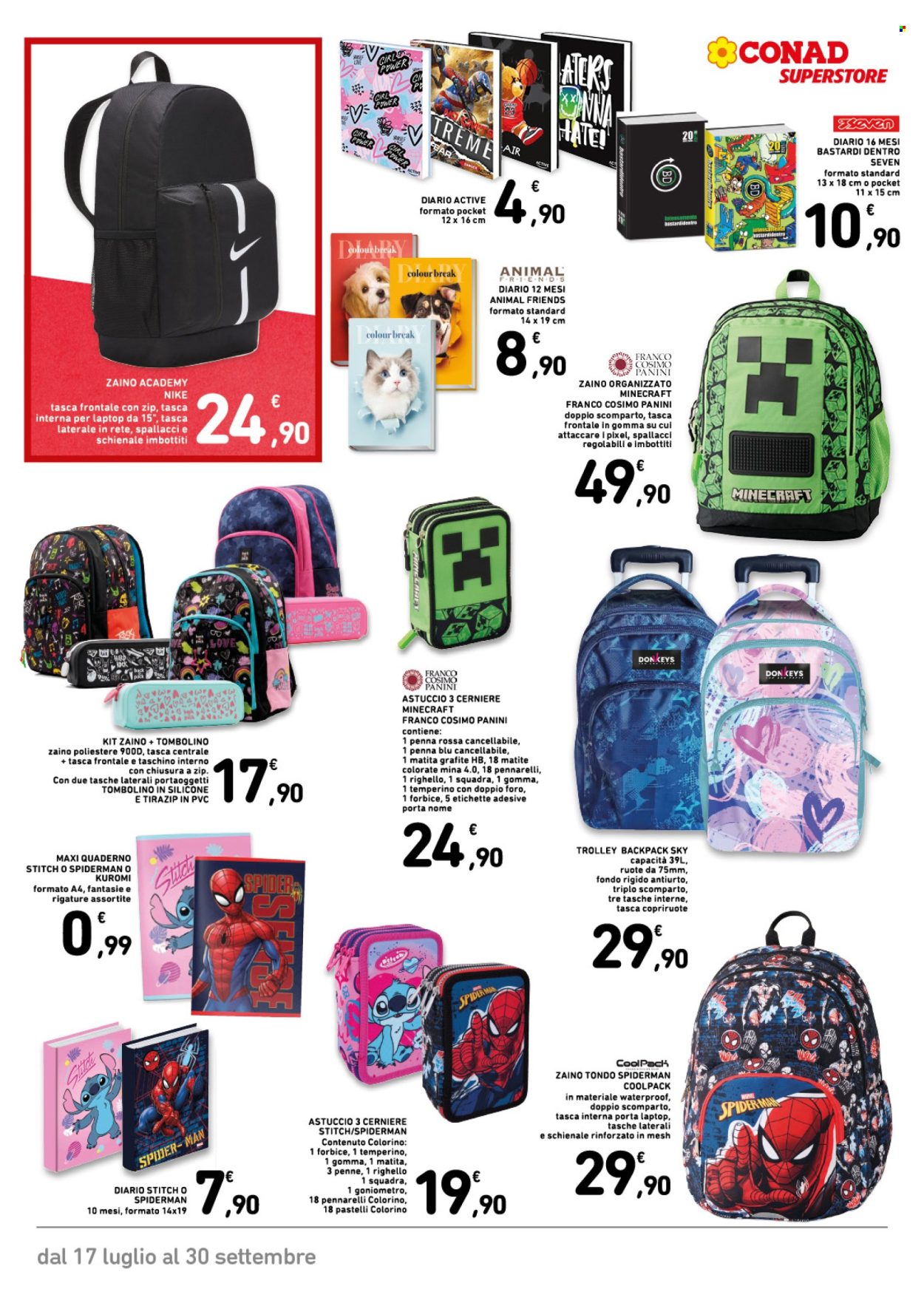 Leták Conad Superstore - 17.7.2026 - 30.9.2026. Strana 3