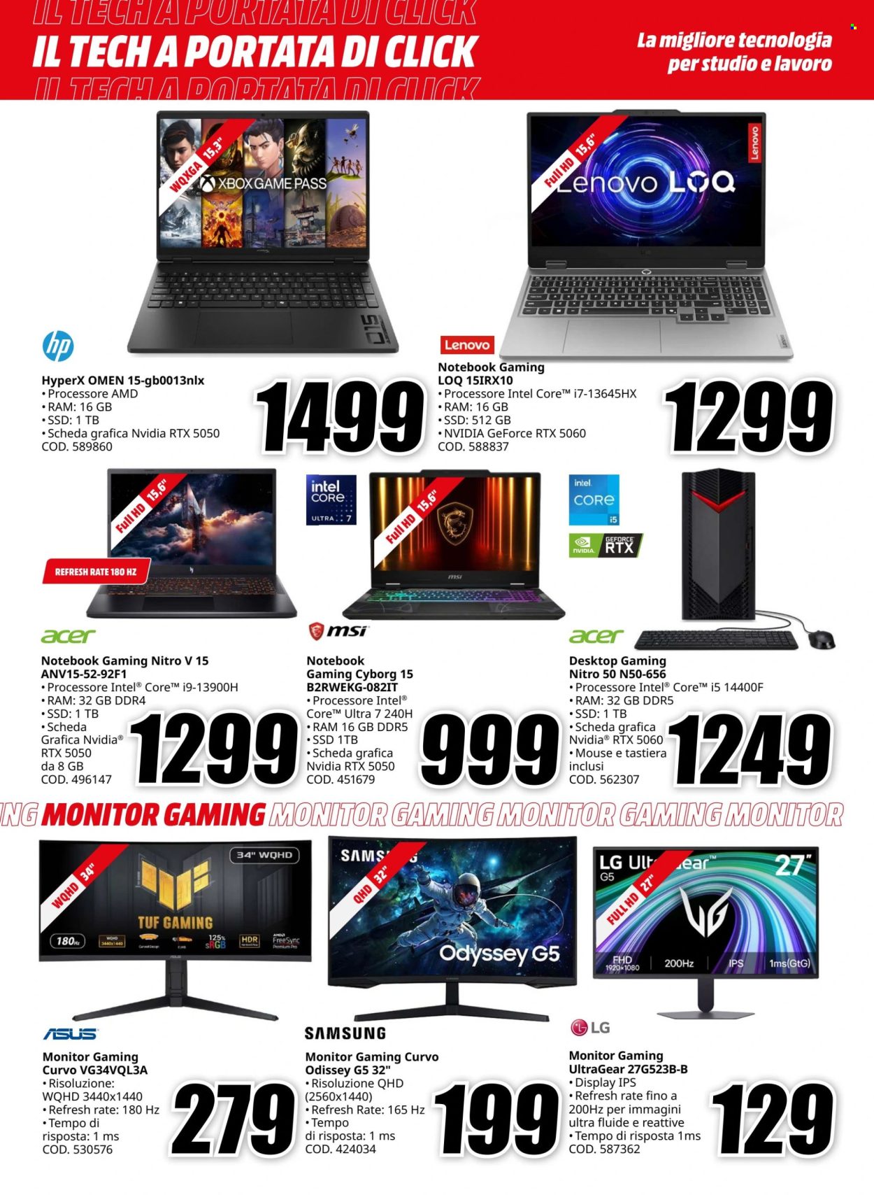 Volantino MediaWorld - 16/7/2026 - 29/7/2026. Pagina 8
