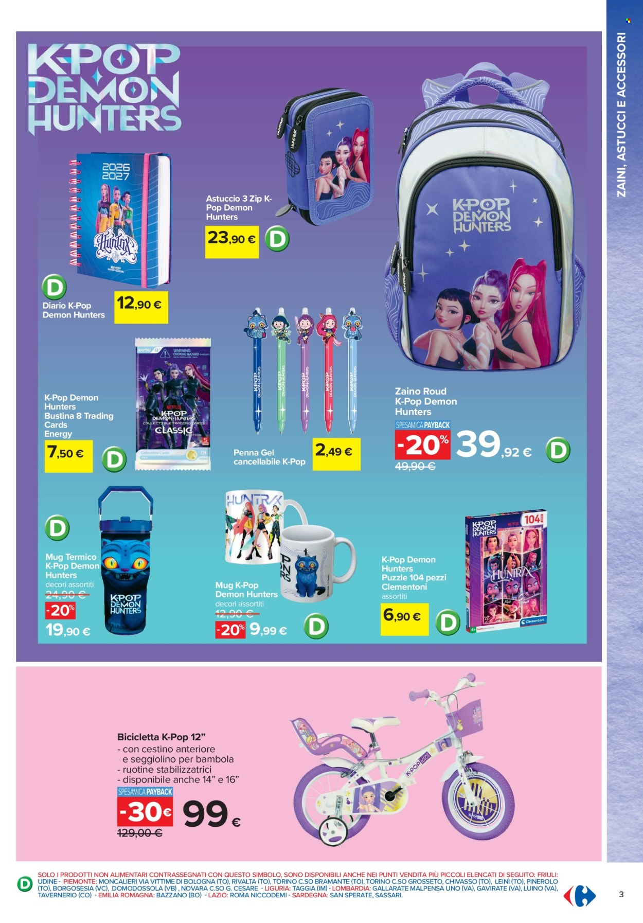 Leták Carrefour - 22.7.2026 - 6.9.2026. Strana 3