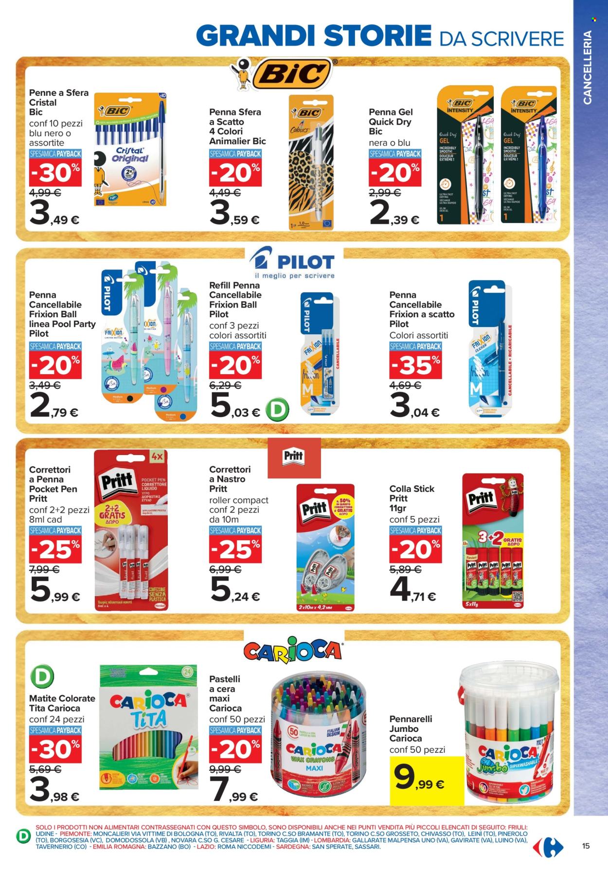 Leták Carrefour - 22.7.2026 - 6.9.2026. Strana 15