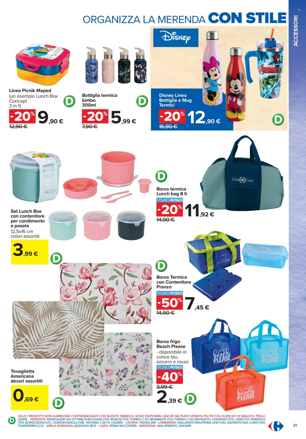 Leták Carrefour - 22.7.2026 - 6.9.2026. Strana 21
