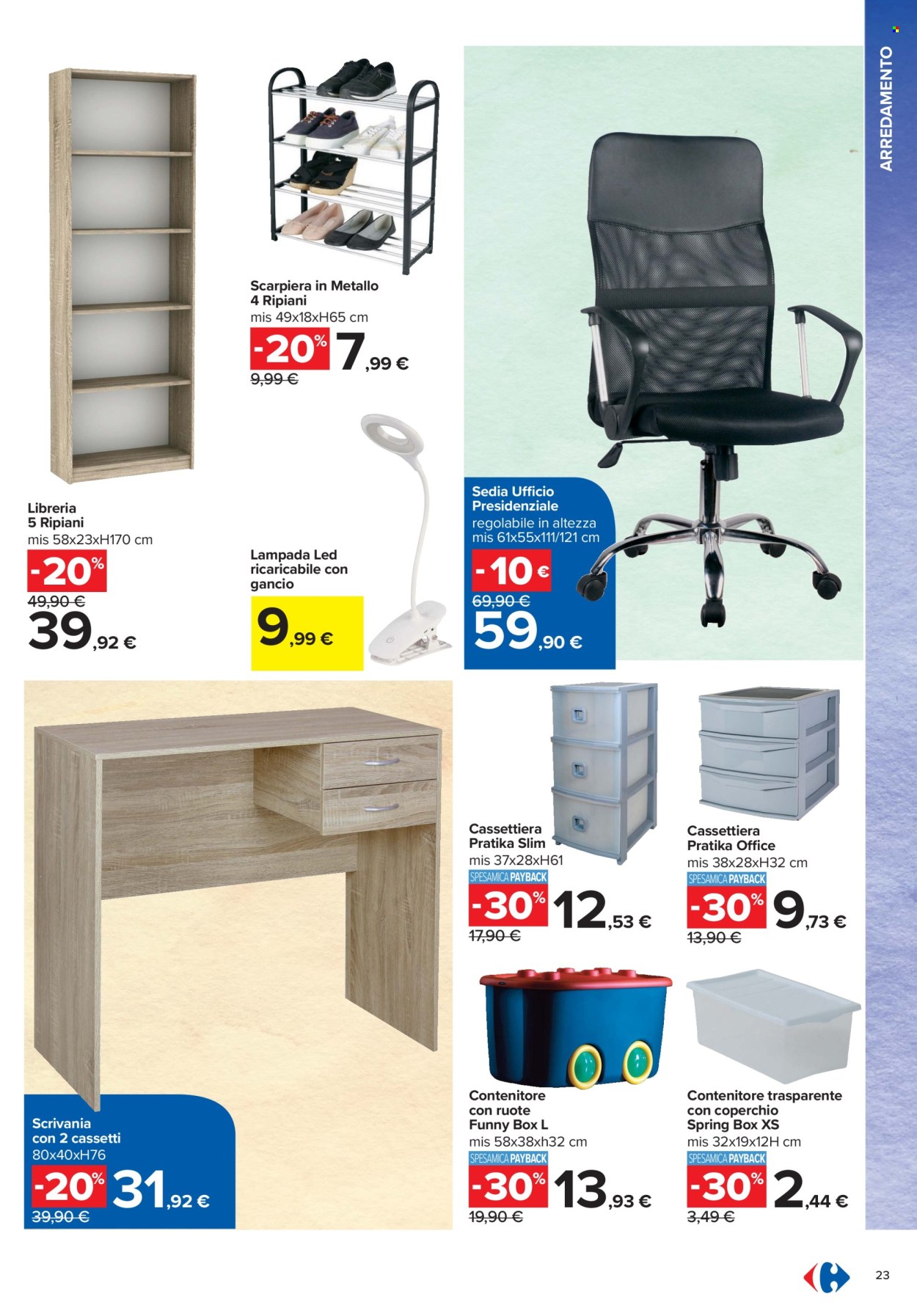 Leták Carrefour - 22.7.2026 - 6.9.2026. Strana 23