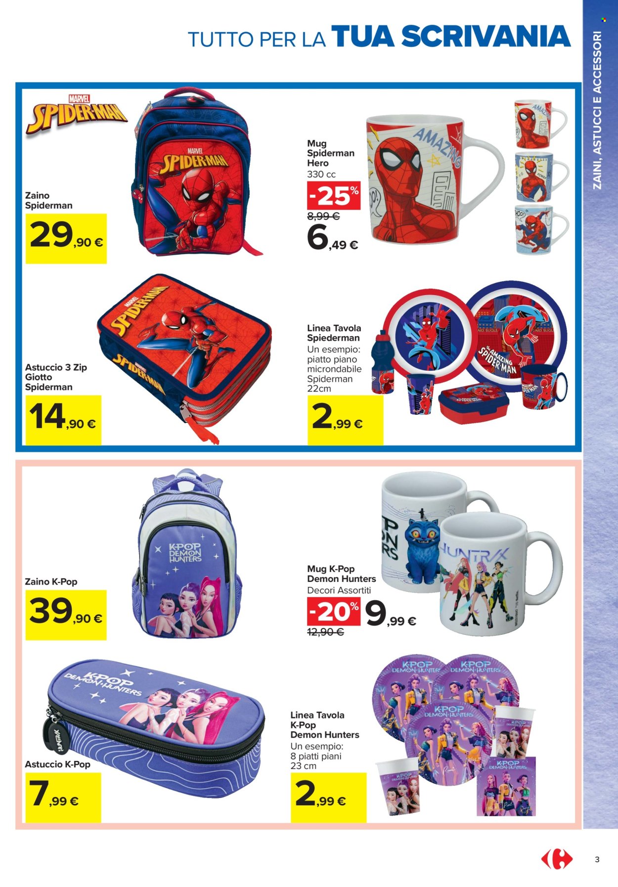 Leták Carrefour - 22.7.2026 - 27.9.2026. Strana 3