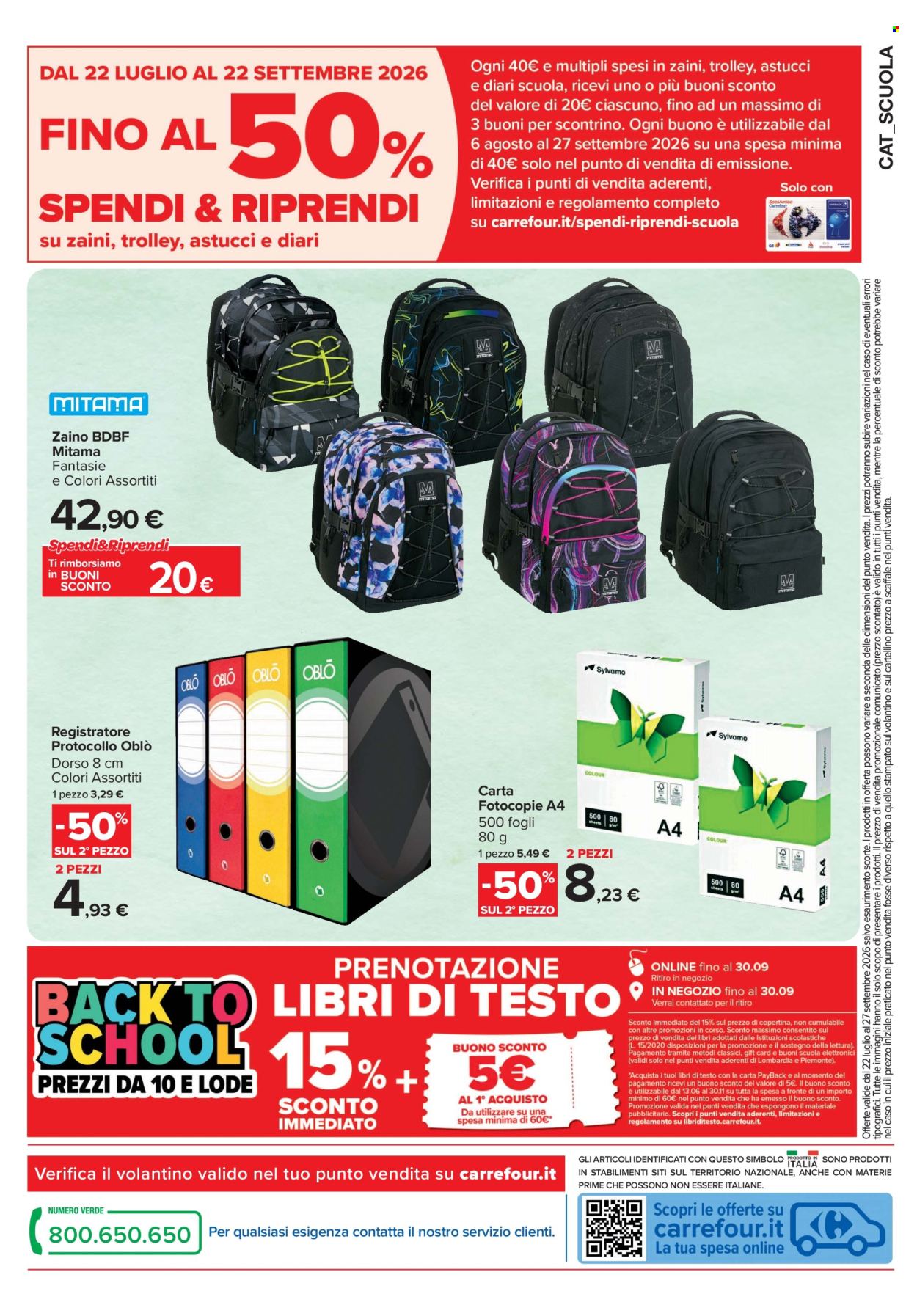 Leták Carrefour - 22.7.2026 - 27.9.2026. Strana 8
