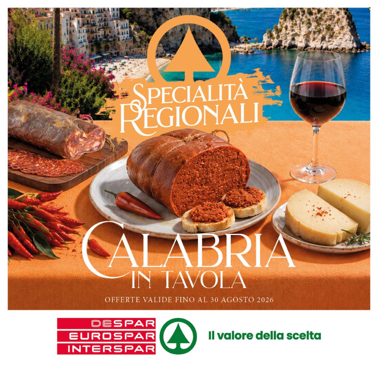 Leták Eurospar - 9.7.2026 - 30.8.2026. Strana 1