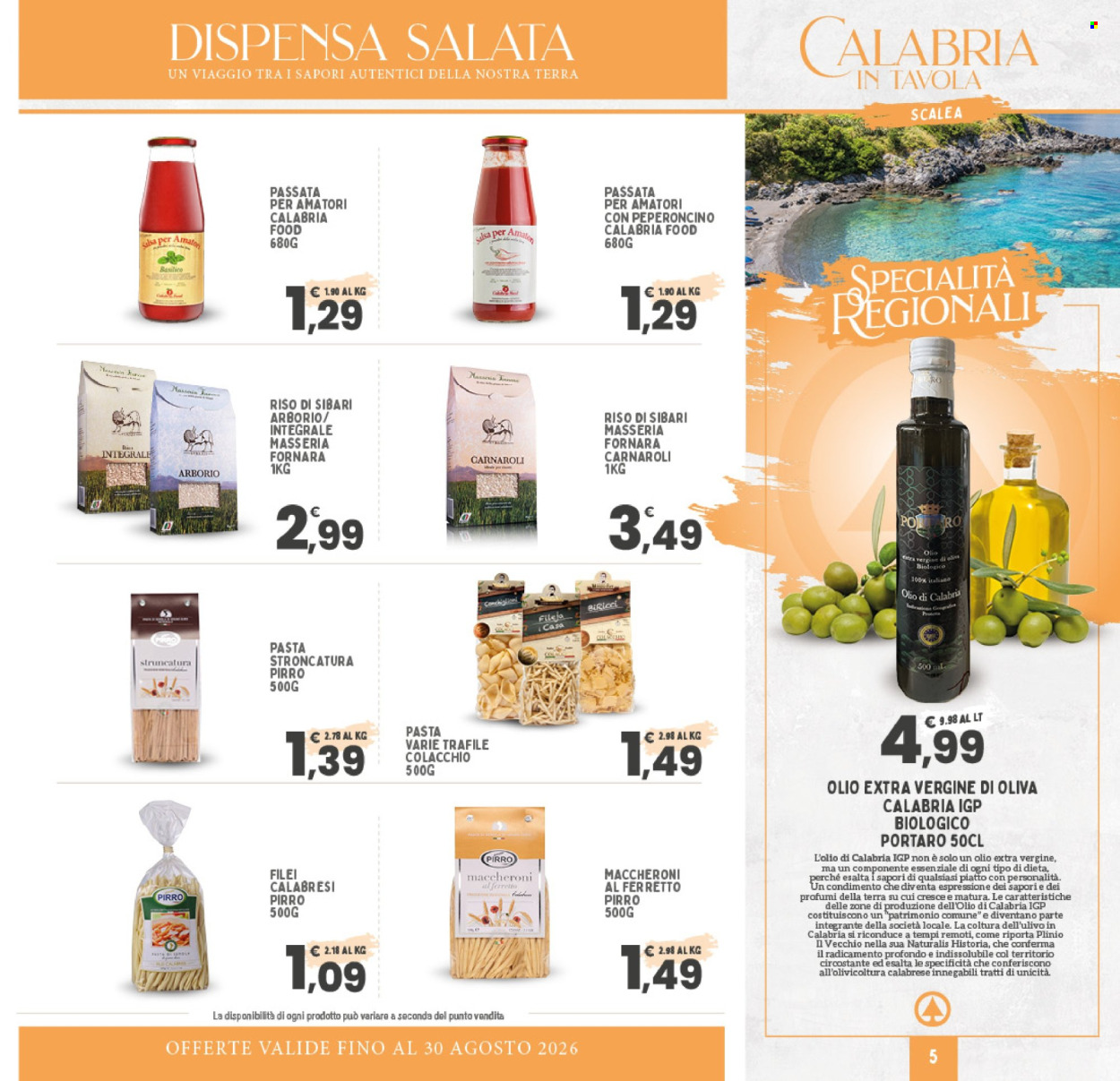 Leták Eurospar - 9.7.2026 - 30.8.2026. Strana 5