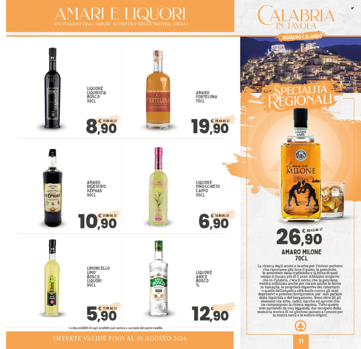 Leták Eurospar - 9.7.2026 - 30.8.2026. Strana 11
