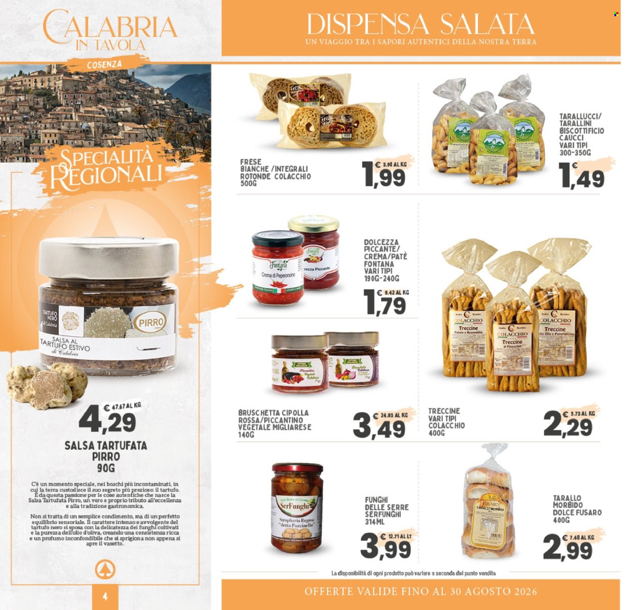 Leták Interspar - 9.7.2026 - 30.8.2026. Strana 4