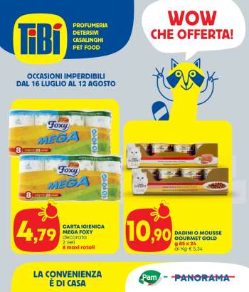 Volantino Panorama - 16/7/2026 - 12/8/2026.