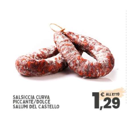 SALSICCIA CURVA PICCANTE/DOLCE