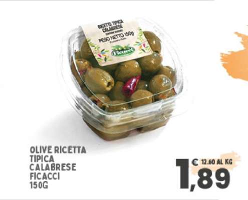 OLIVE RICETTA TIPICA CALABRESE FICACCI 150G