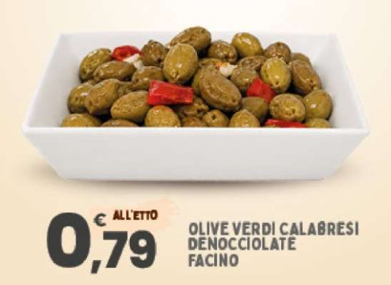 OLIVE VERDI CALABRESI DENOCCIOLATE FACINO