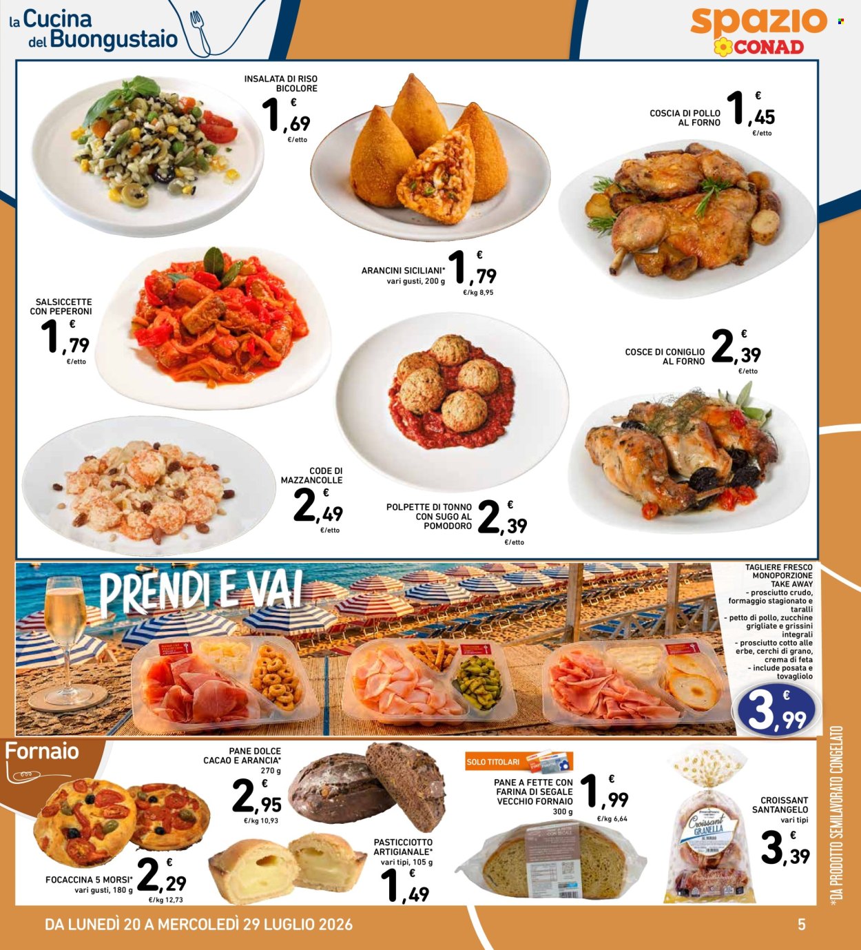 Volantino Spazio Conad - 20/7/2026 - 29/7/2026. Pagina 5