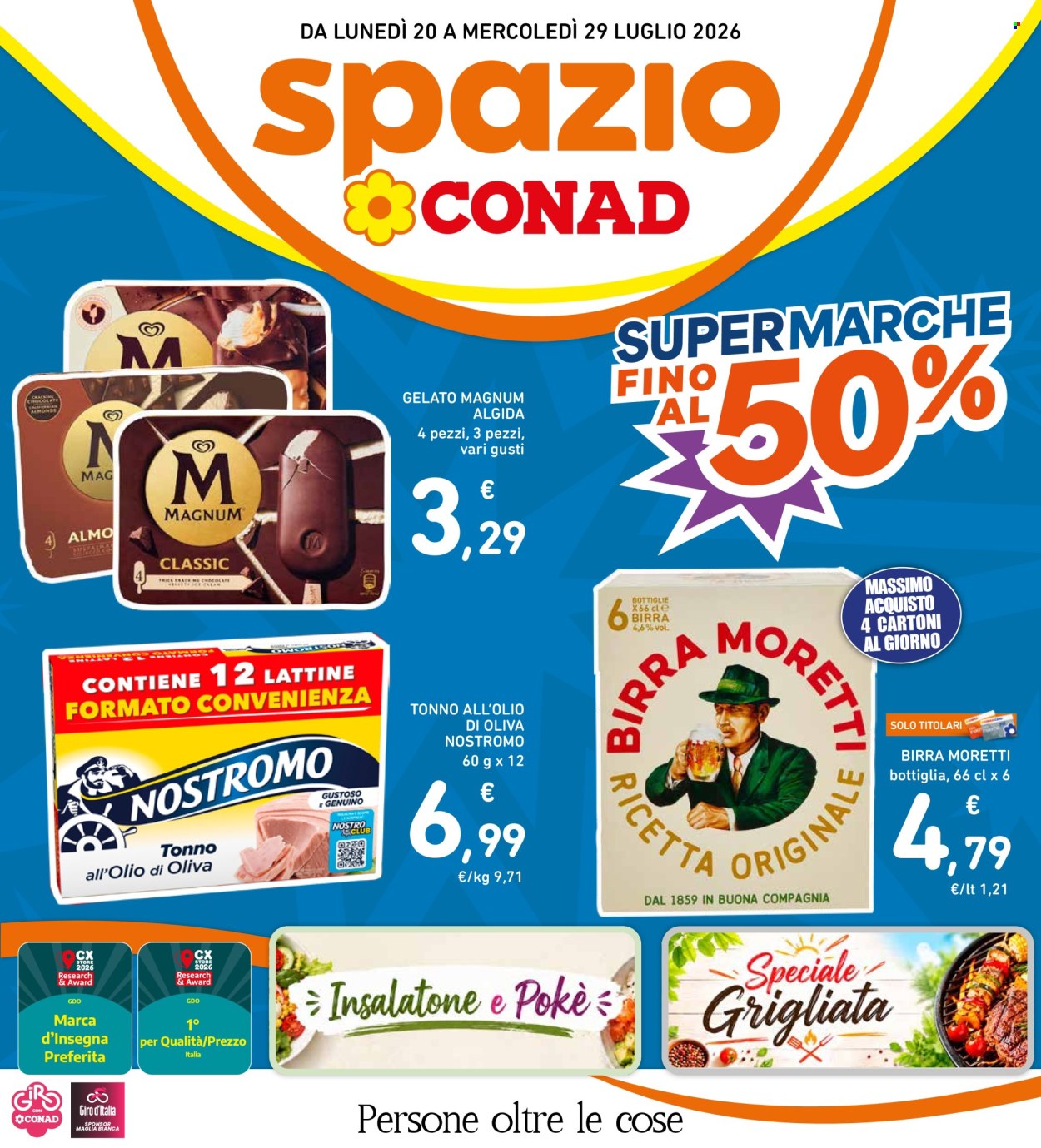 Volantino Spazio Conad - 20/7/2026 - 29/7/2026. Pagina 1