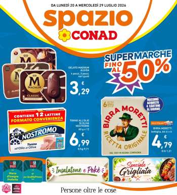 Volantino Spazio Conad - 20/7/2026 - 29/7/2026.