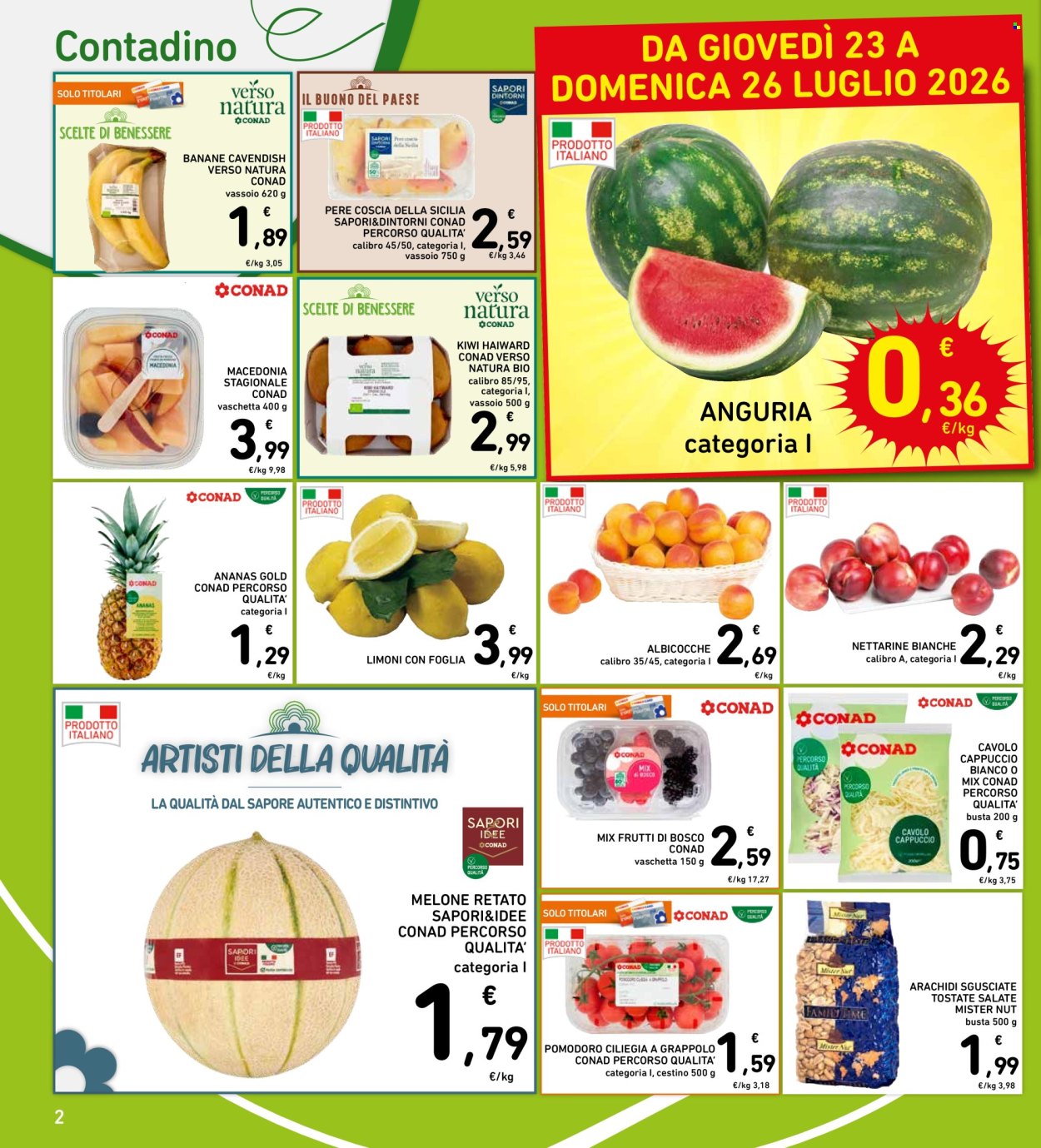 Volantino Spazio Conad - 20/7/2026 - 29/7/2026. Pagina 2