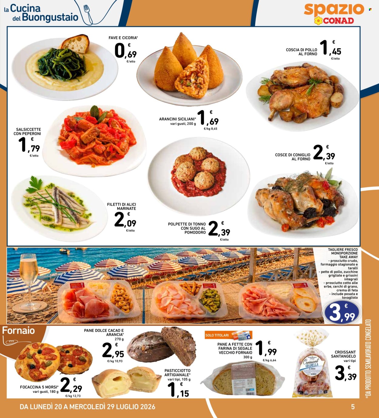Volantino Spazio Conad - 20/7/2026 - 29/7/2026. Pagina 5