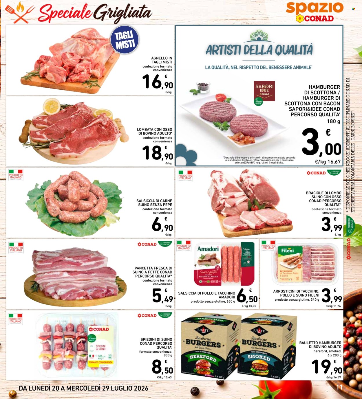 Volantino Spazio Conad - 20/7/2026 - 29/7/2026. Pagina 11