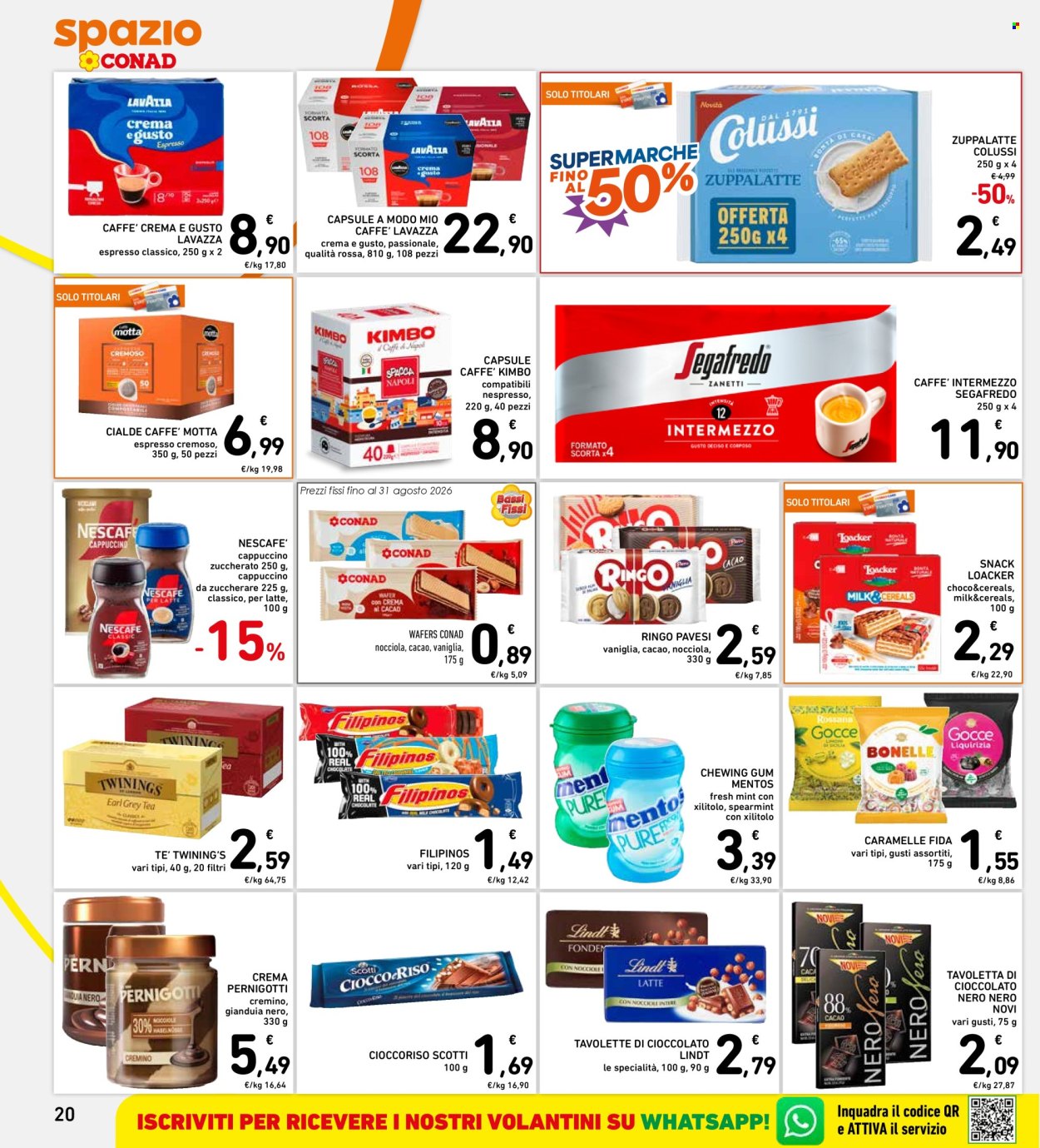 Volantino Spazio Conad - 20/7/2026 - 29/7/2026. Pagina 20