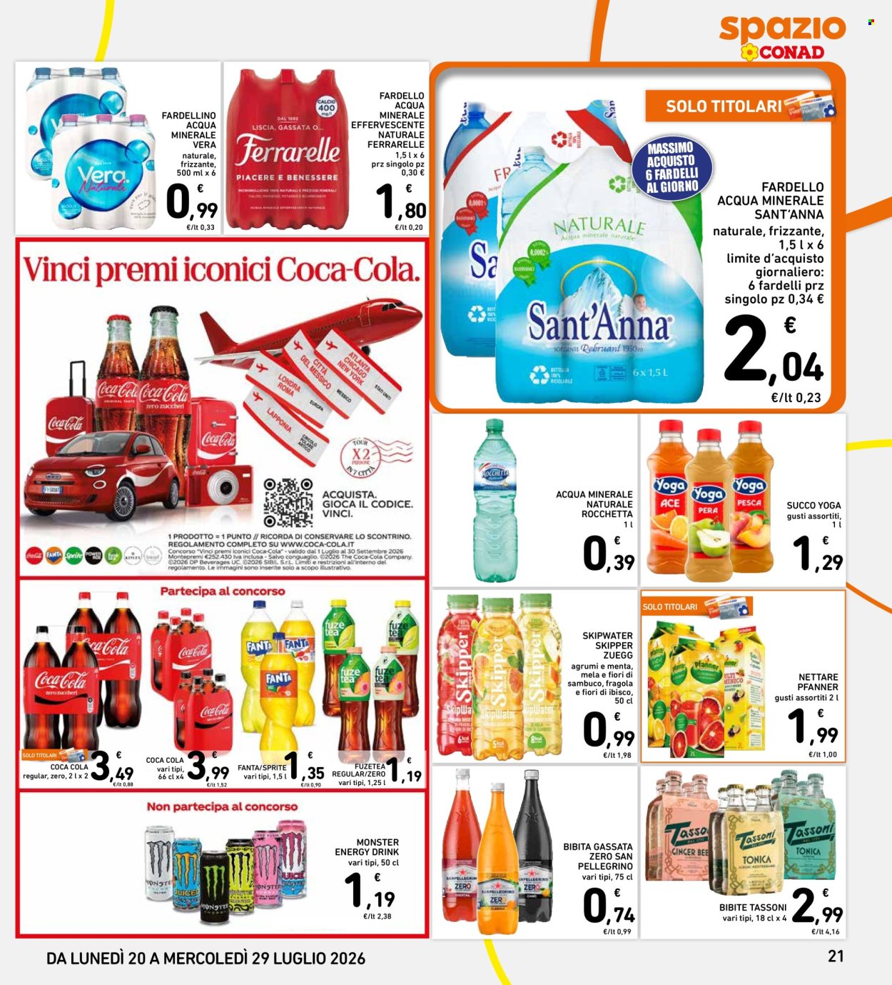 Volantino Spazio Conad - 20/7/2026 - 29/7/2026. Pagina 21