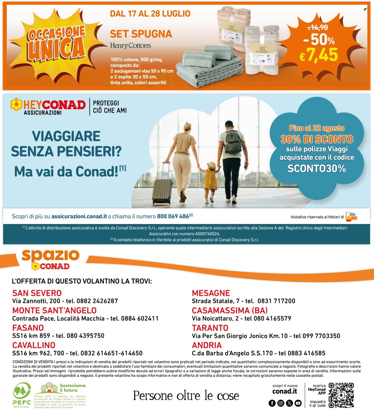 Volantino Spazio Conad - 20/7/2026 - 29/7/2026. Pagina 32