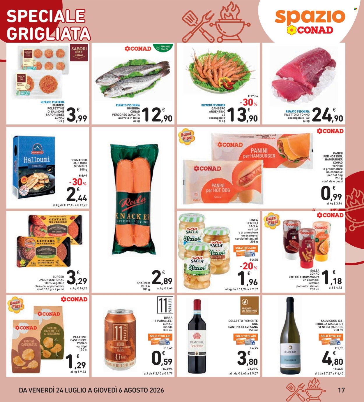 Volantino Spazio Conad - 24/7/2026 - 6/8/2026. Pagina 17
