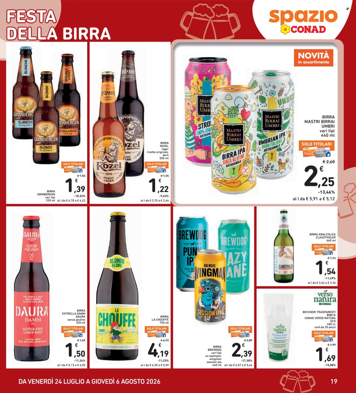 Volantino Spazio Conad - 24/7/2026 - 6/8/2026. Pagina 19