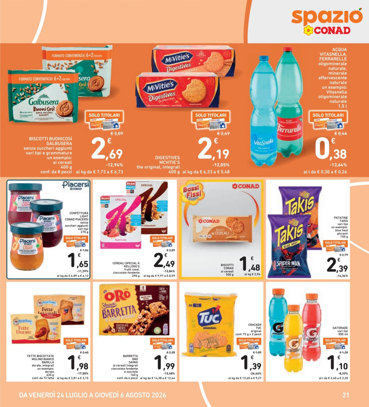 Volantino Spazio Conad - 24/7/2026 - 6/8/2026. Pagina 21