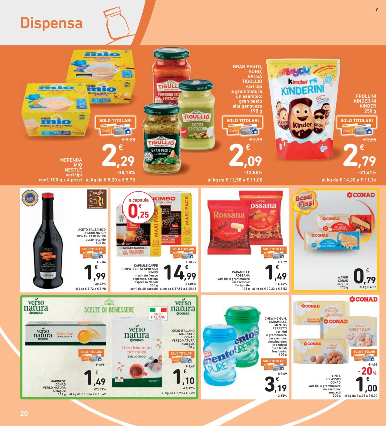 Volantino Spazio Conad - 24/7/2026 - 6/8/2026. Pagina 20