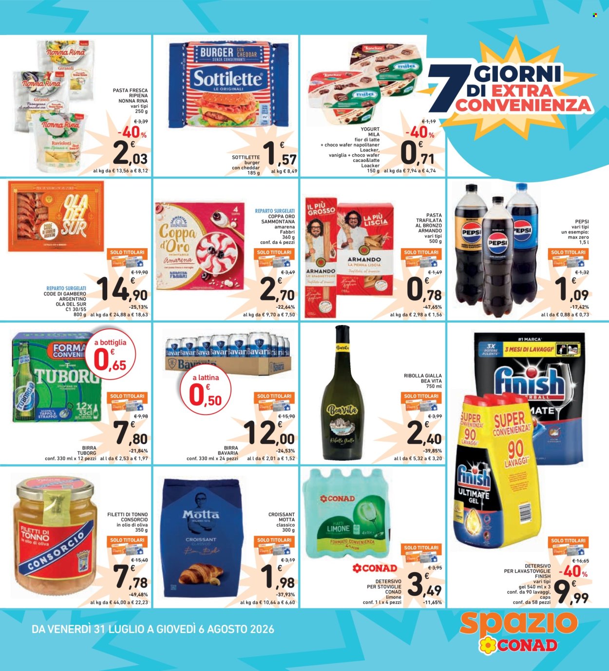 Volantino Spazio Conad - 24/7/2026 - 6/8/2026. Pagina 38