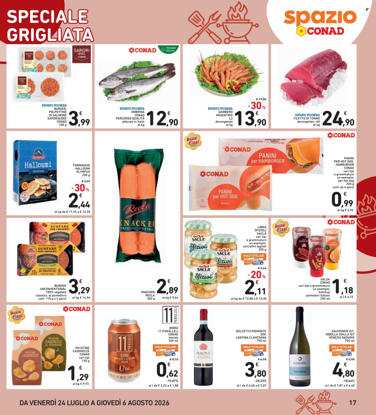 Volantino Spazio Conad - 24/7/2026 - 6/8/2026. Pagina 17