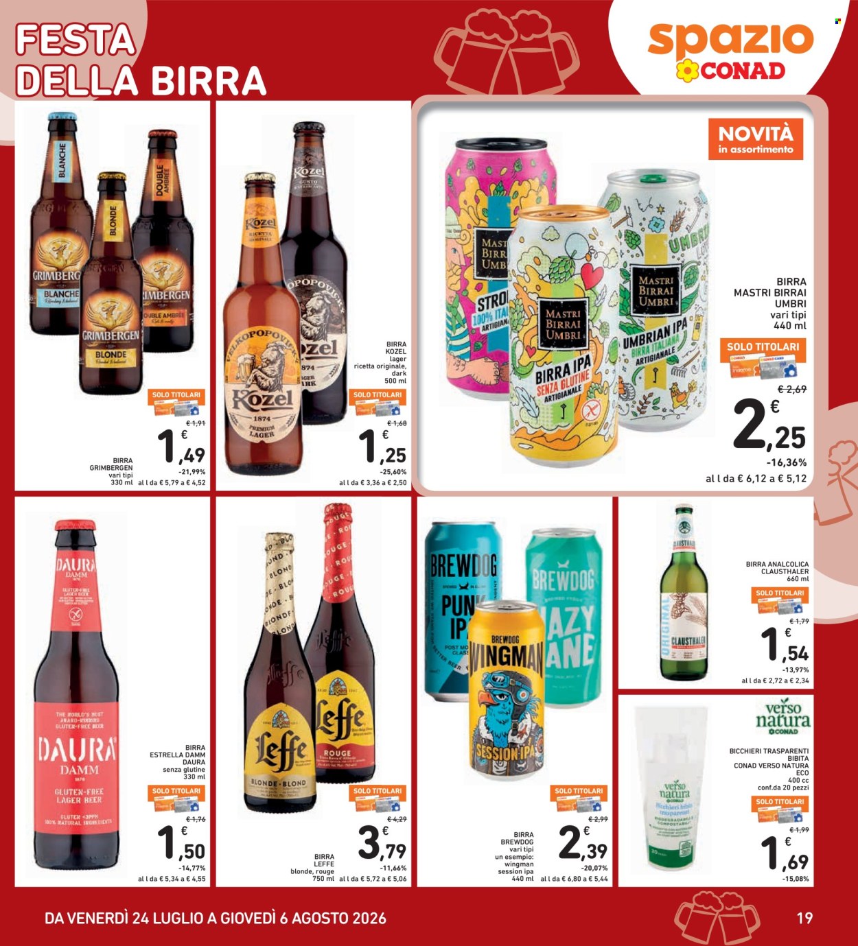 Volantino Spazio Conad - 24/7/2026 - 6/8/2026. Pagina 19