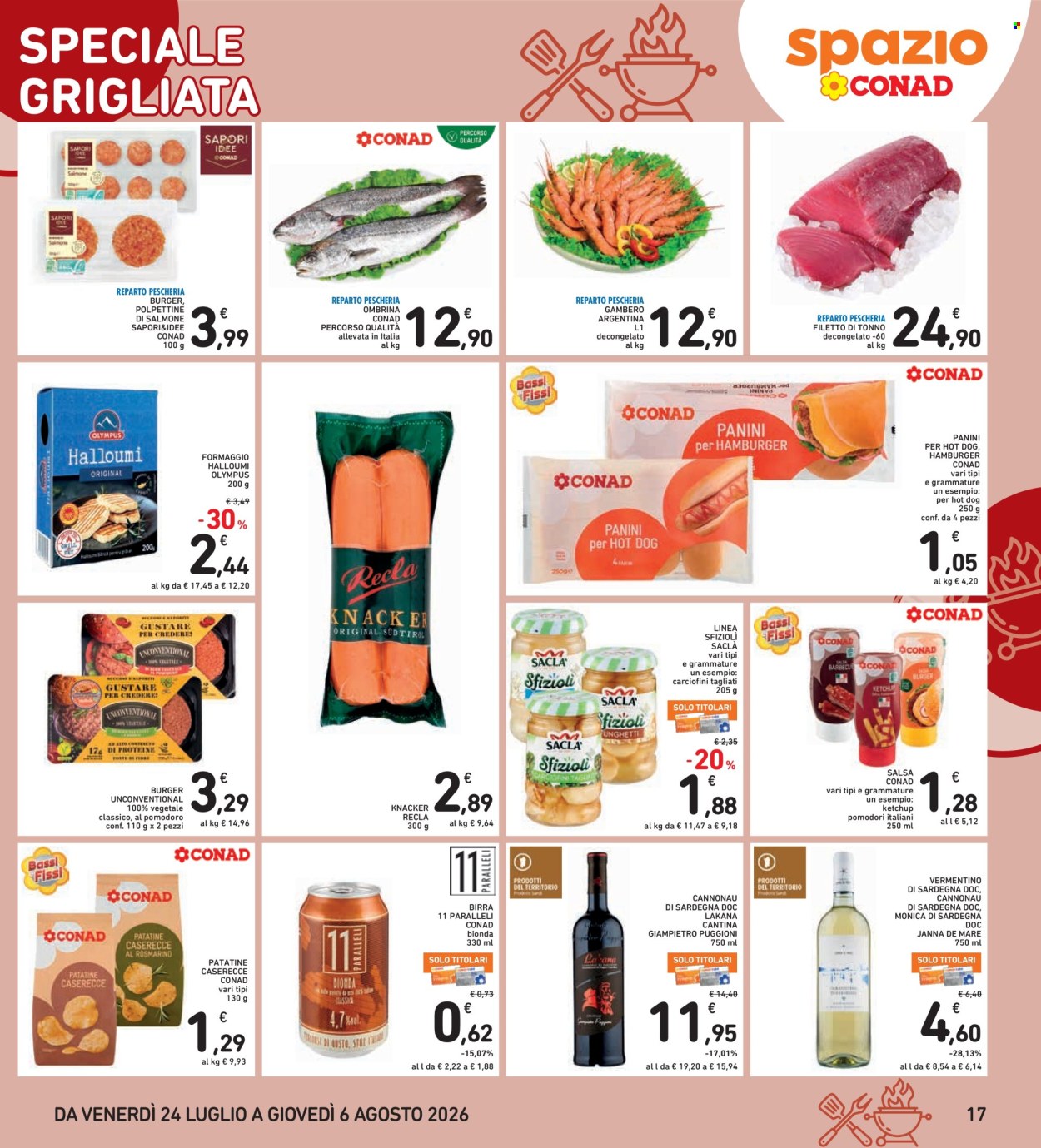 Volantino Spazio Conad - 24/7/2026 - 6/8/2026. Pagina 17