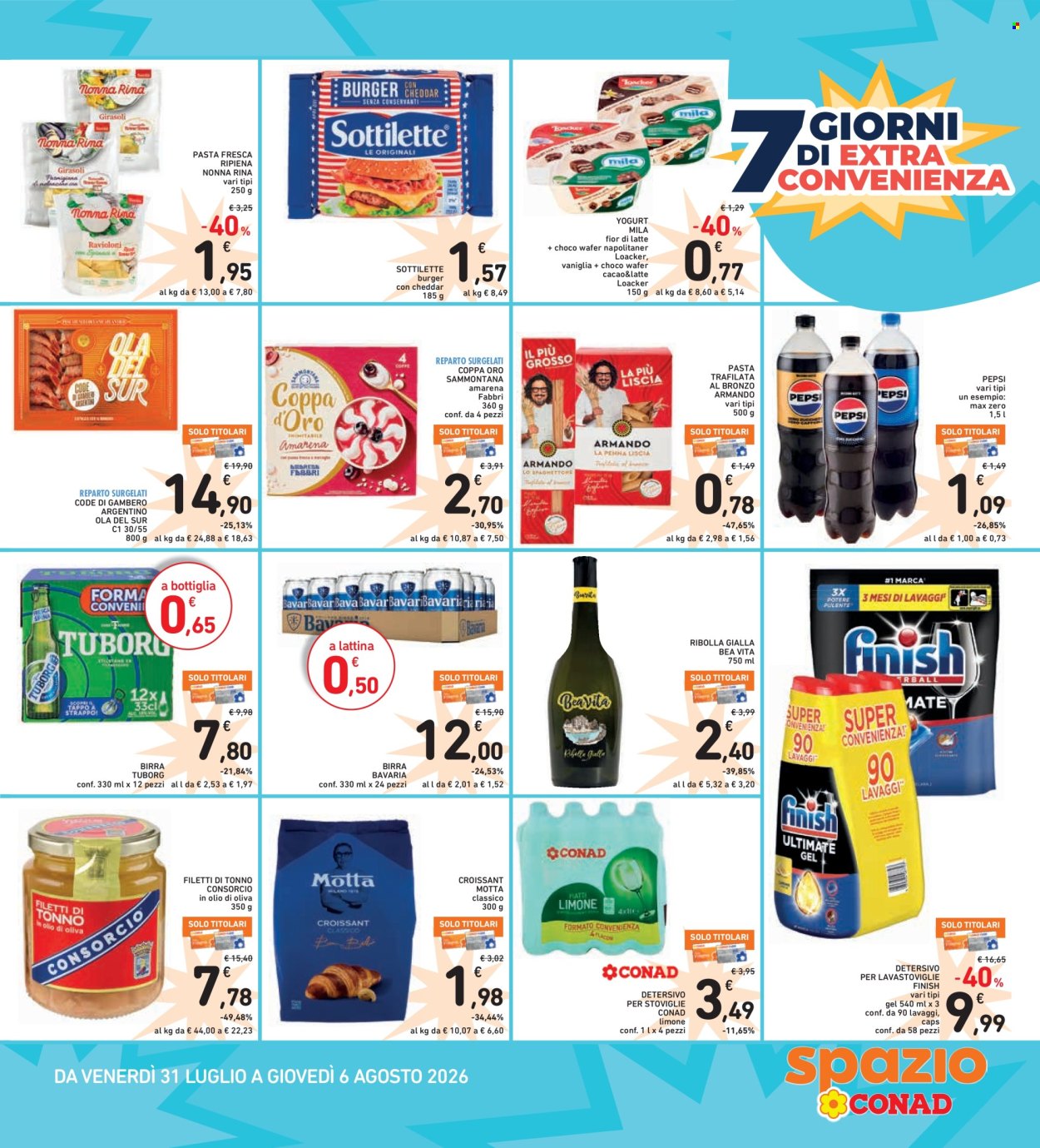 Volantino Spazio Conad - 24/7/2026 - 6/8/2026. Pagina 38