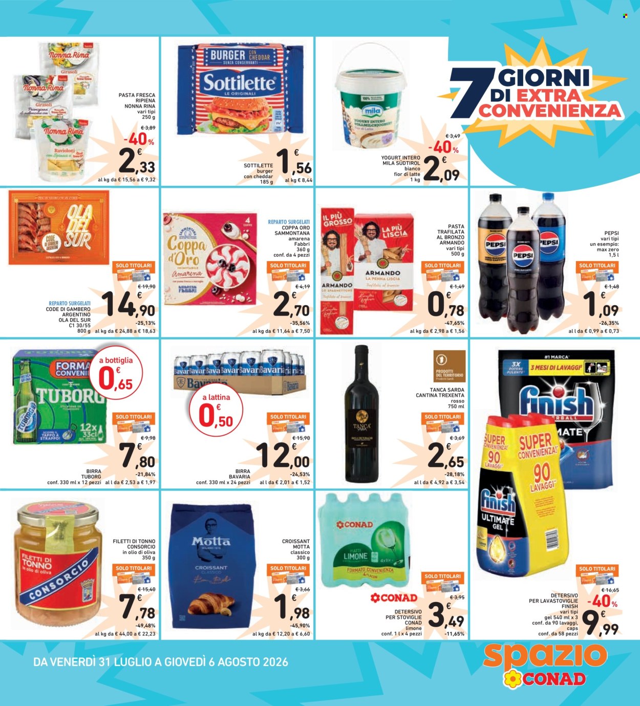 Volantino Spazio Conad - 24/7/2026 - 6/8/2026. Pagina 38