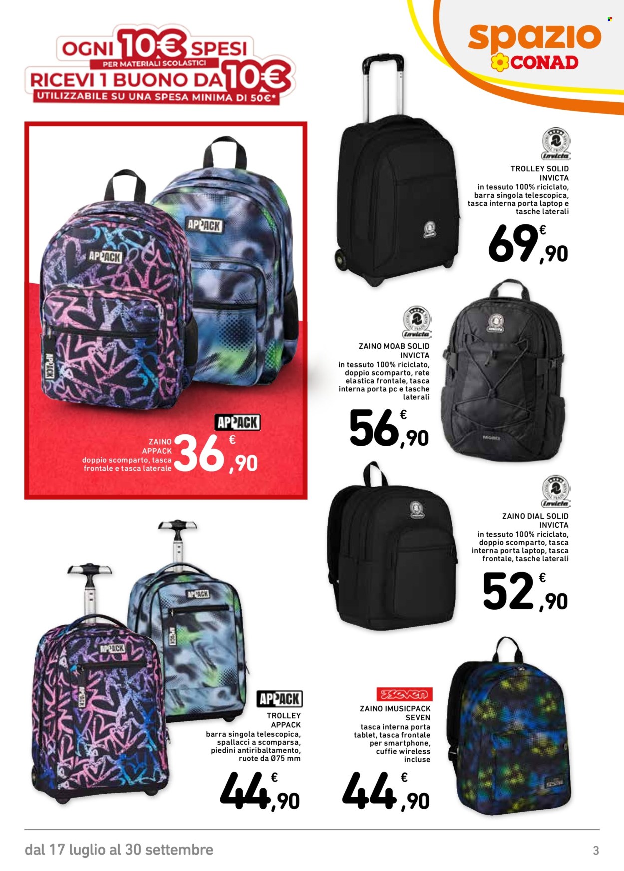 Leták Spazio Conad - 17.7.2026 - 30.9.2026. Strana 3