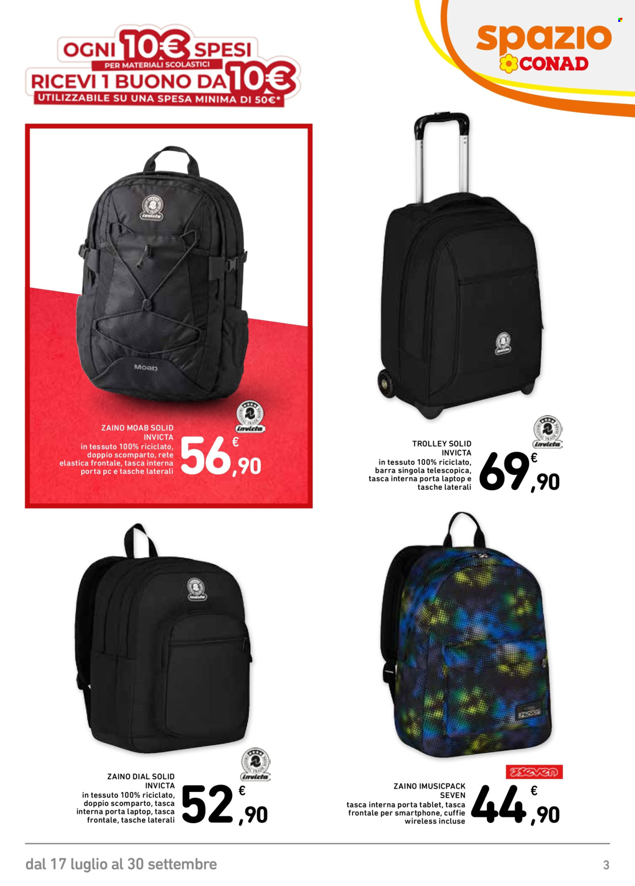 Leták Spazio Conad - 17.7.2026 - 30.9.2026. Strana 3