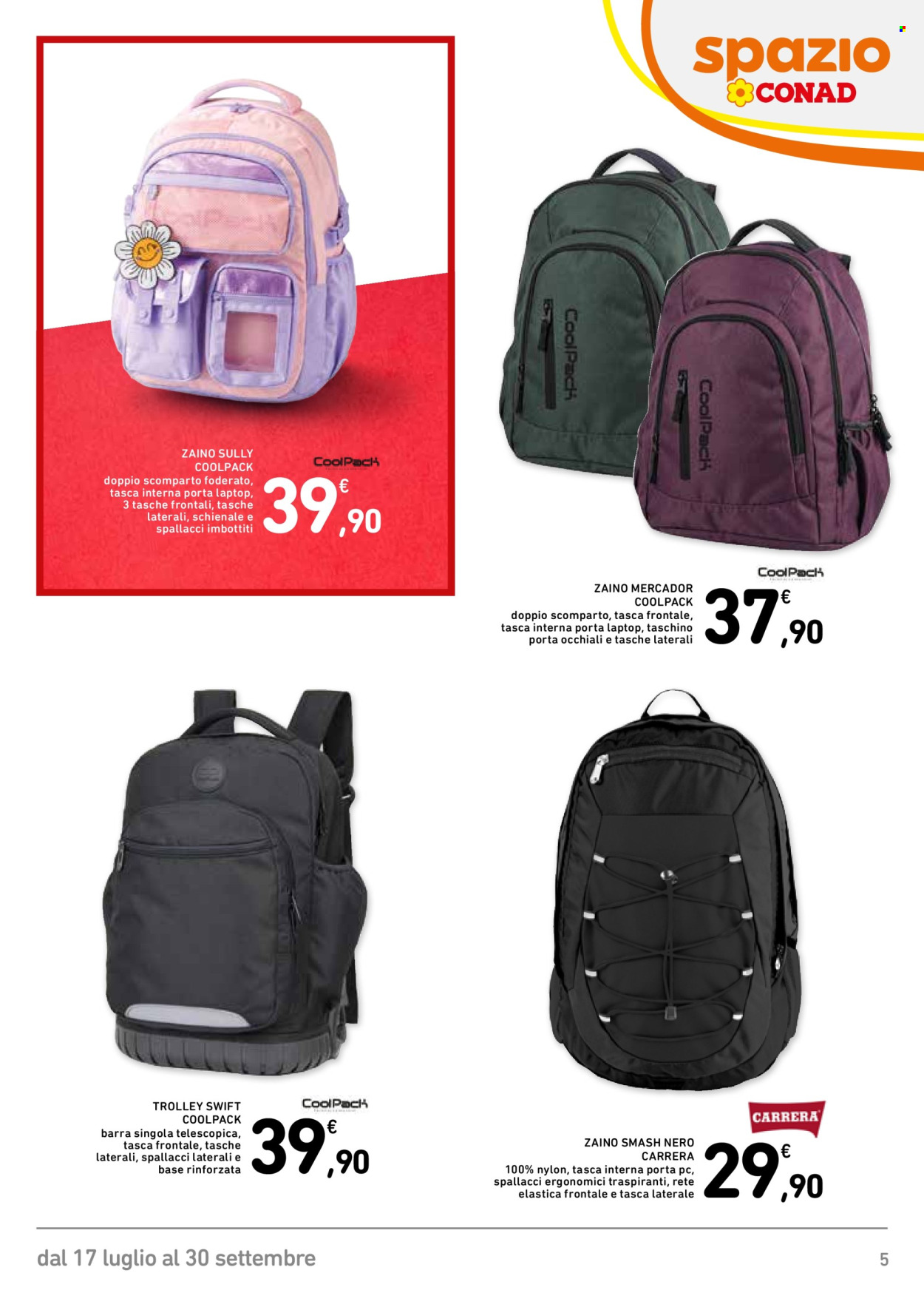 Leták Spazio Conad - 17.7.2026 - 30.9.2026. Strana 5
